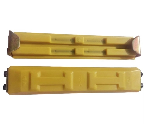 Duurzaam bewegende type Crawler Chain Rubber Track Pad Excavator Onderstelonderdelen