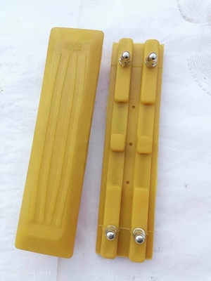 Duurzaam bewegende type Crawler Chain Rubber Track Pad Excavator Onderstelonderdelen