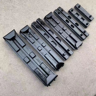 Duurzaam bewegende type Crawler Chain Rubber Track Pad Excavator Onderstelonderdelen