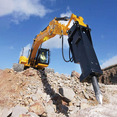 2 - 45T Graafmachine Aanhangsels Hydraulische steenbrekende hamer voor de mijnbouw