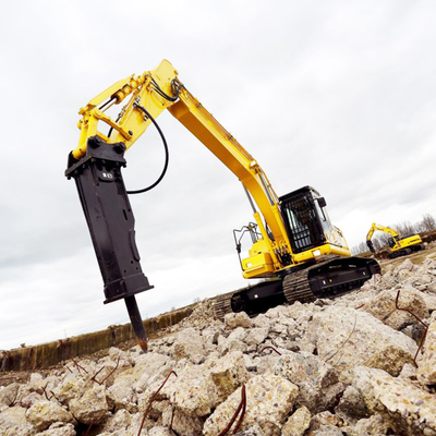 Top type rotsbreker voor graafmachine 13 ton 20 ton 22 ton Aanvraag van de klant aanvaard