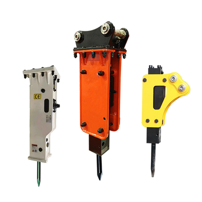 Graafmachine Hydraulische rotsbreker Onderdelen Hamer voor mijnbouw Side Type Top Type