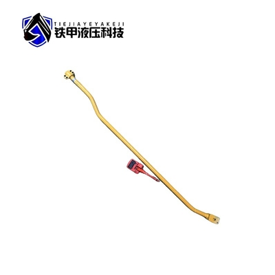 PC200-8MO Hydraulisch systeem distributeur Bucket Pipe en Return Pipe voor graafmachine Iron Pipe