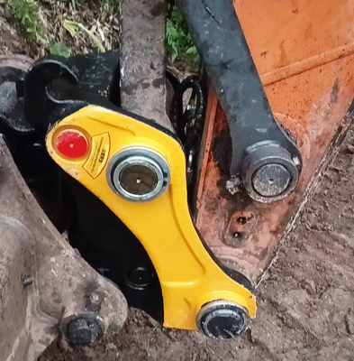 Handmatige mechanische snelkoppeling voor Kubota Quick Coupler Tiltrotators Excavator bevestiging