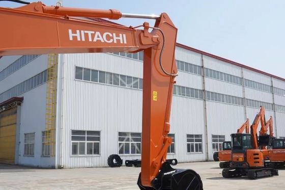 Staal HITACHI 120 Graafmachine Hydraulische cilinderbuis 0409016 0409017 Voor arm
