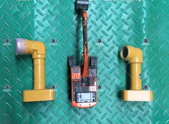 Stainless Steel Tube Cylinder Excavator Hydraulische ijzeren oliepijp