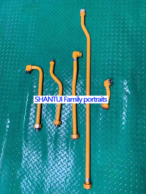 SHANTUI SE60 Excavator Hydraulische ijzeren oliepijp Cylinderpijp Op Boompijp