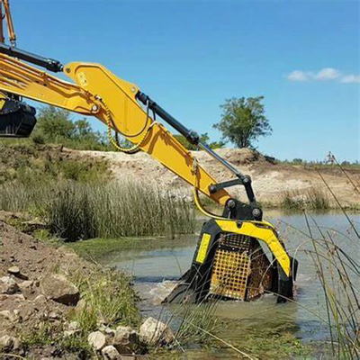 Op maat gemaakte 5 - 40 ton graafmachine-screening emmer voor zand met draaiende functie